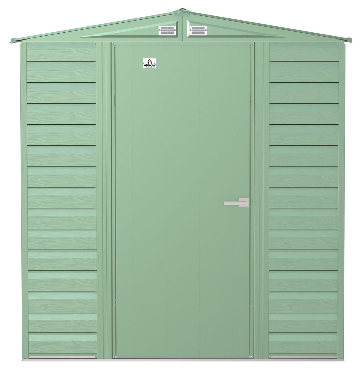 Select Galvanized Steel Storage Shed, Sage Green, 6-ft x 7-ft J5E5 - product image 2