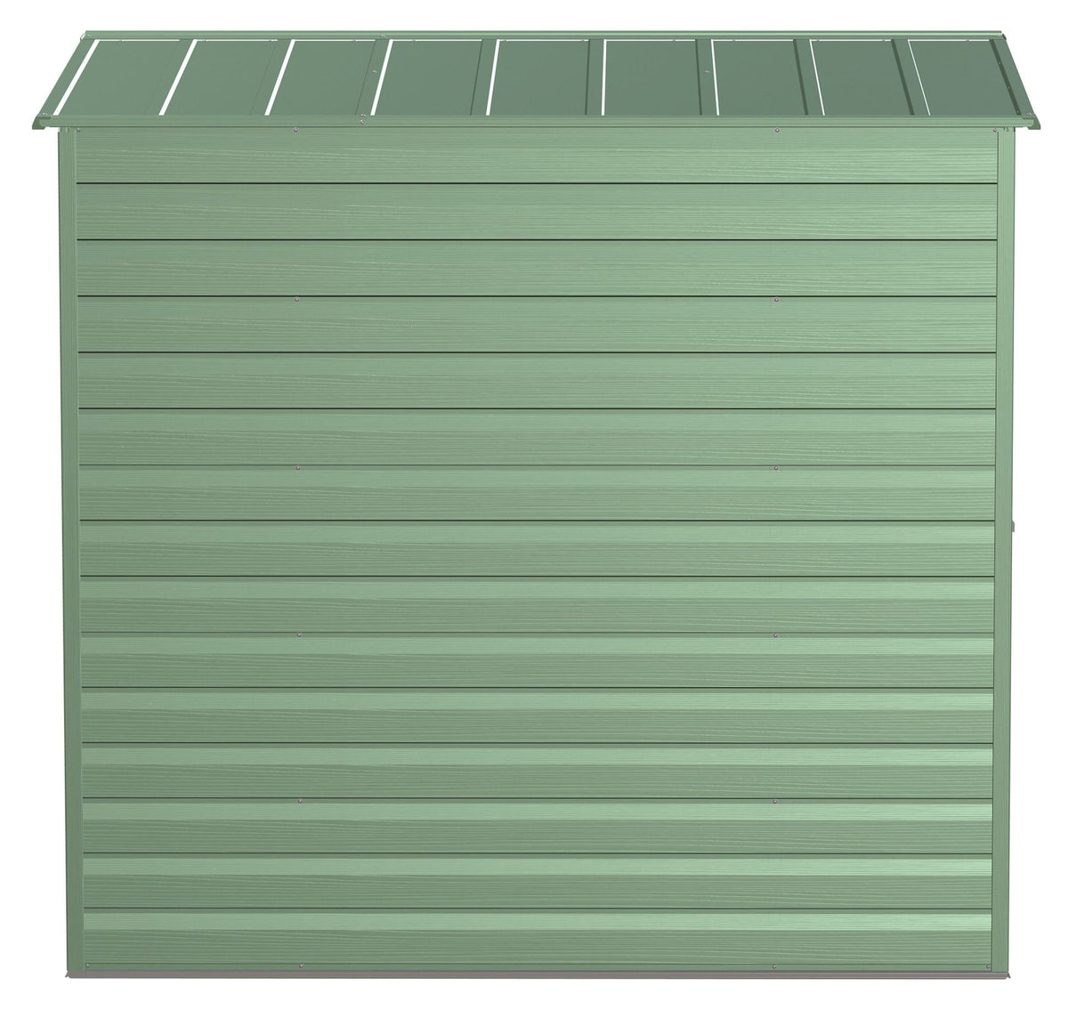 Select Galvanized Steel Storage Shed, Sage Green, 6-ft x 7-ft J5E5 - product image 7