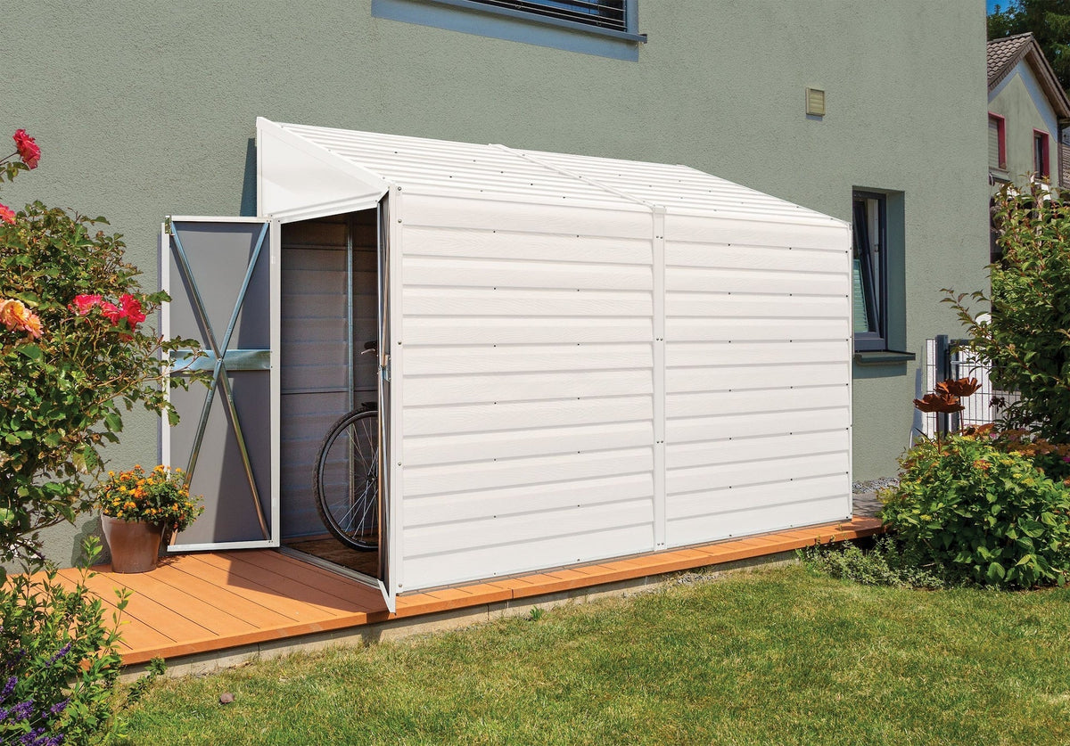 Yardsaver Electro Galvanized Steel Storage Shed, 4-ft x 10-ft L8X1 - product image 8