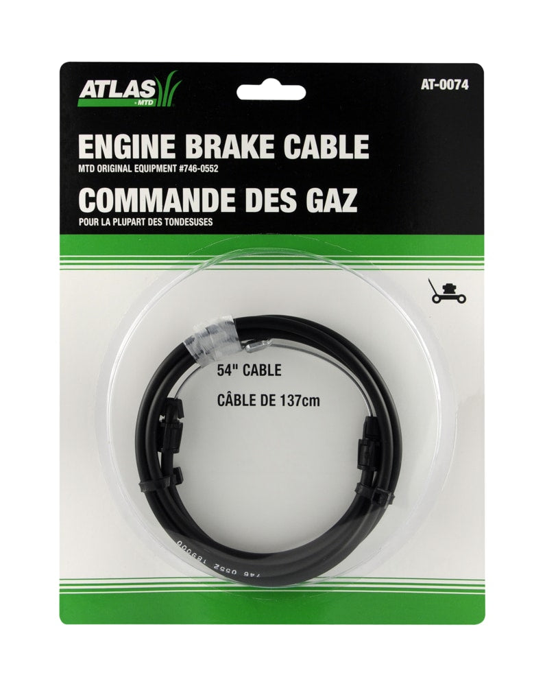 Lawnmower Engine Replacement Brake Cable, 54-in E1H2 - product image 1