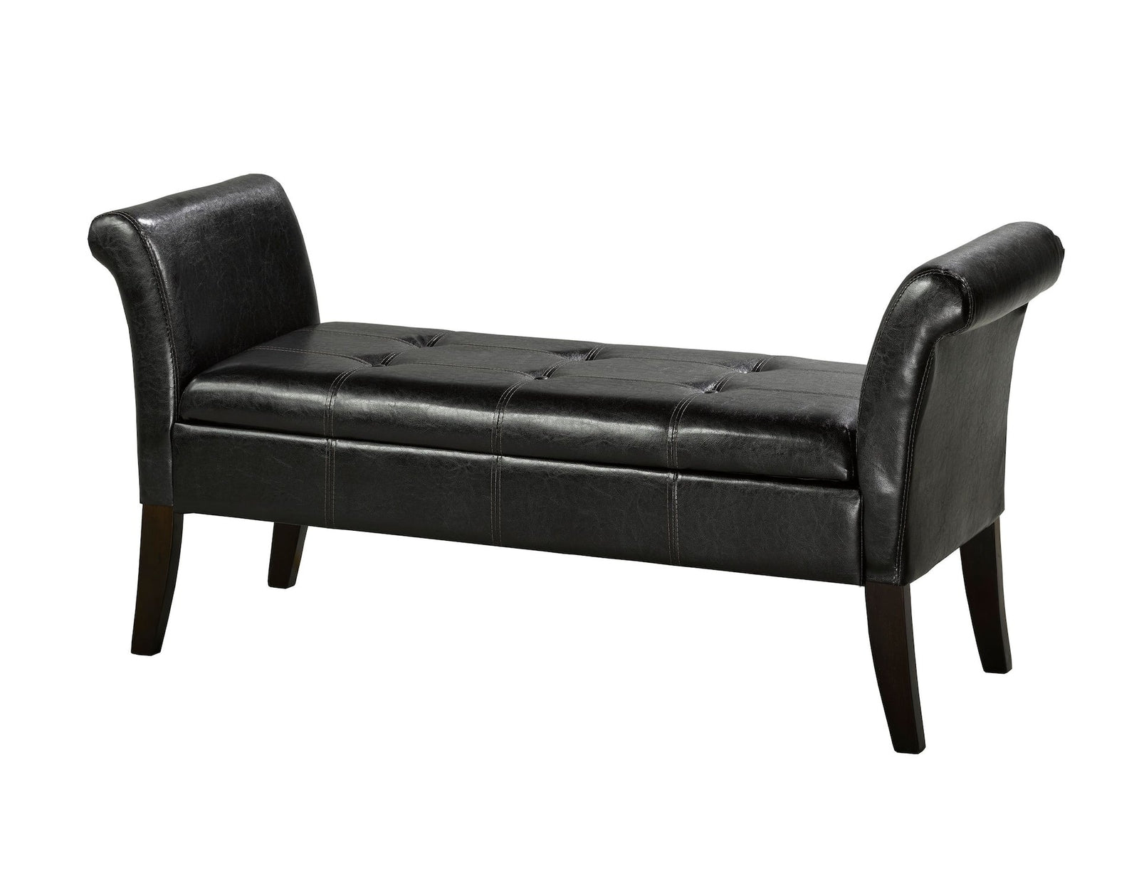 Fabric Tufted Accent Bench with Storage C3E3 - product image 1