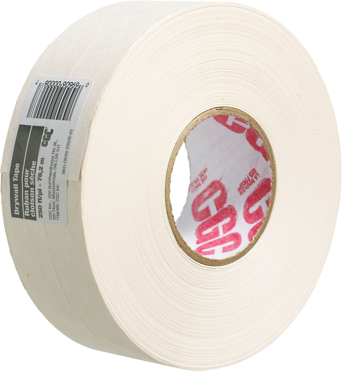 Drywall Paper Joint/Wallboard Tape Pre-Creased, Superior Bond, White, 2-1/16-in x 250-ft C7C4 - product image 1