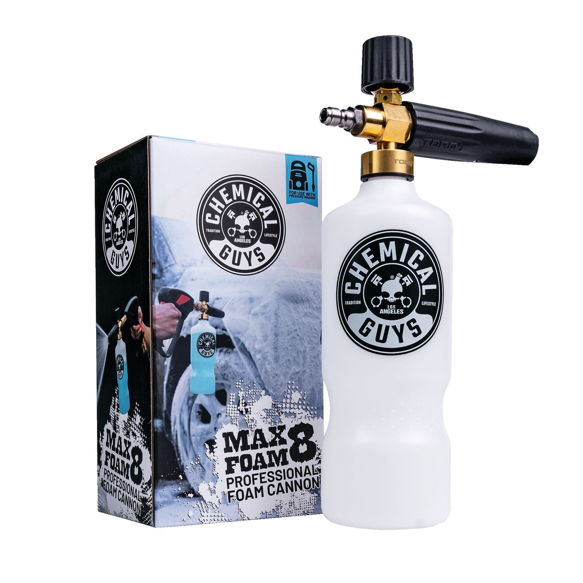 Guys Professional Max Foam Cannon Compatible with 4200 PSI Pressure Washer 14-in O5B5 - product image 3