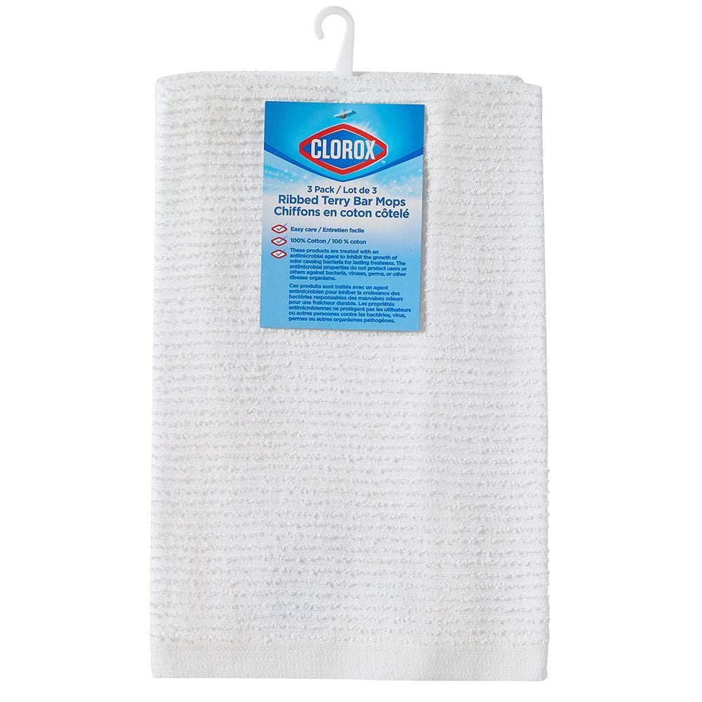 Ribbed Terry Bar Mop Kitchen Set, 16-in x19-in, 3-pk F4W4 - product image 1