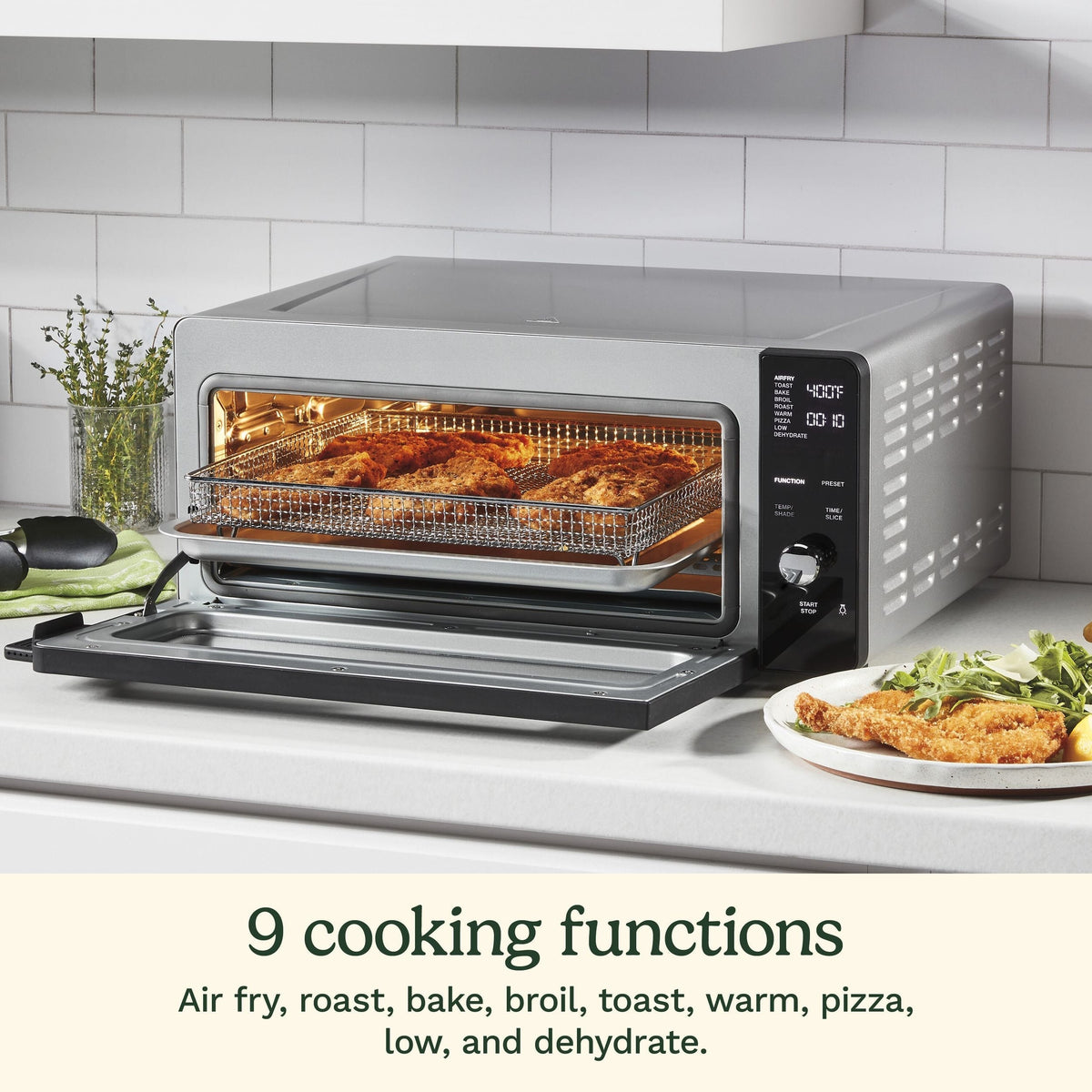 1800W Large Flip Up Air Fry Toaster Oven J3B2 - product image 5