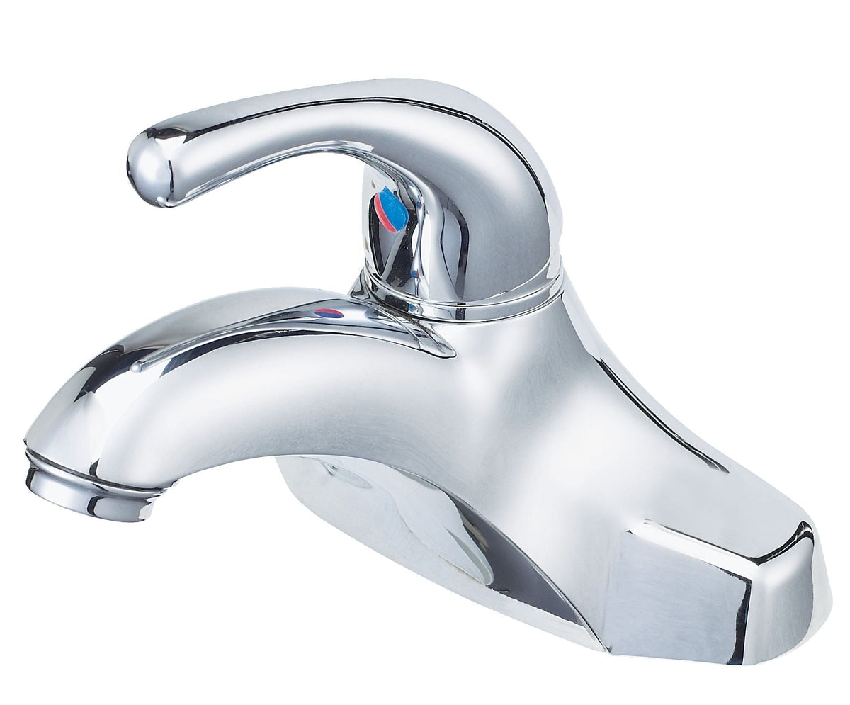 Plymouth Single Handle 4-in Centreset Bathroom Sink Faucet with Pop-Up Drain, Chrome E8Y9 - product image 1