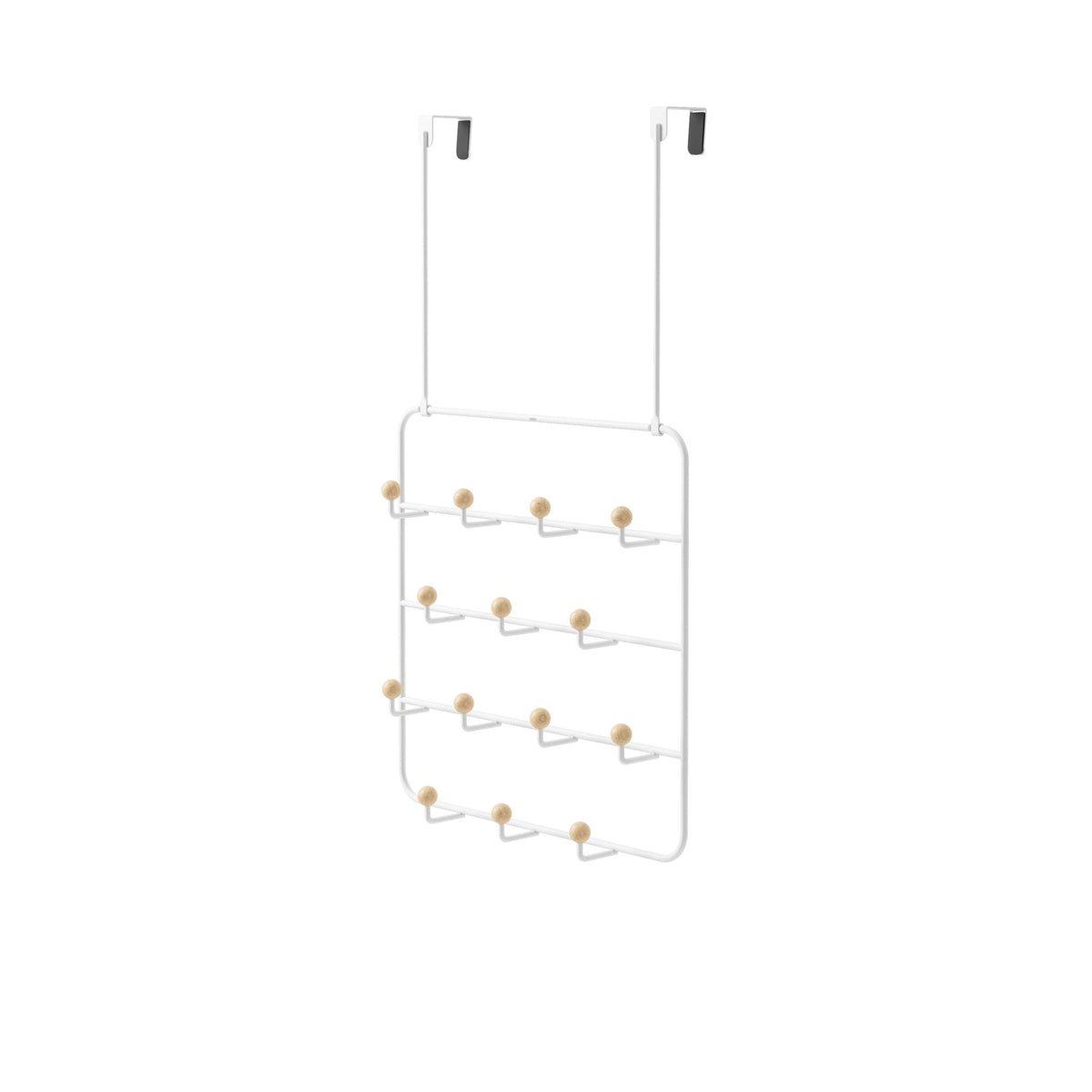 Over The Door 14 Hook, White H2O3 - product image 1