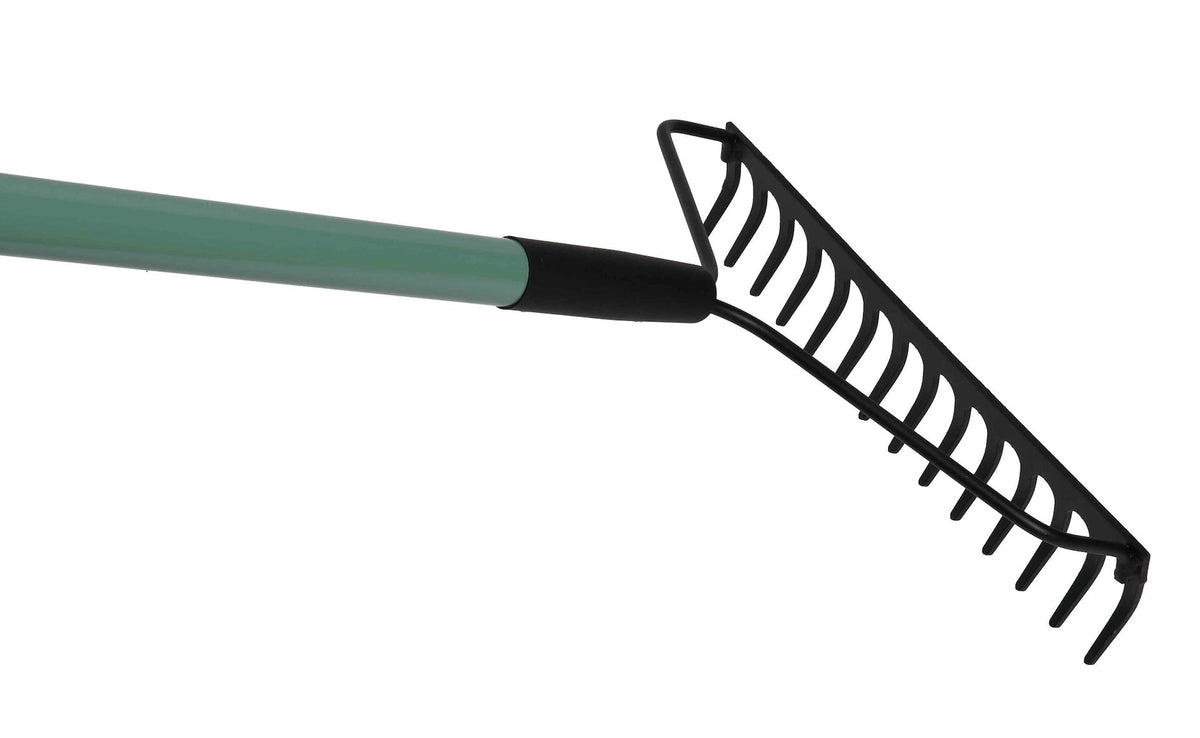 Garden Club Fibreglass 14-Tine Garden Bow Rake with 6-in Cushion Grip U4M8 - product image 3