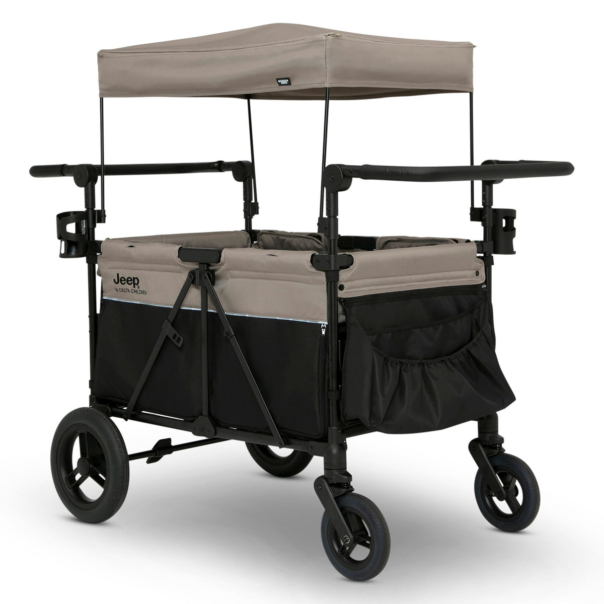 Gladiator Stroller Wagon by Delta Children, Black/Tan L3F8 - product image 1