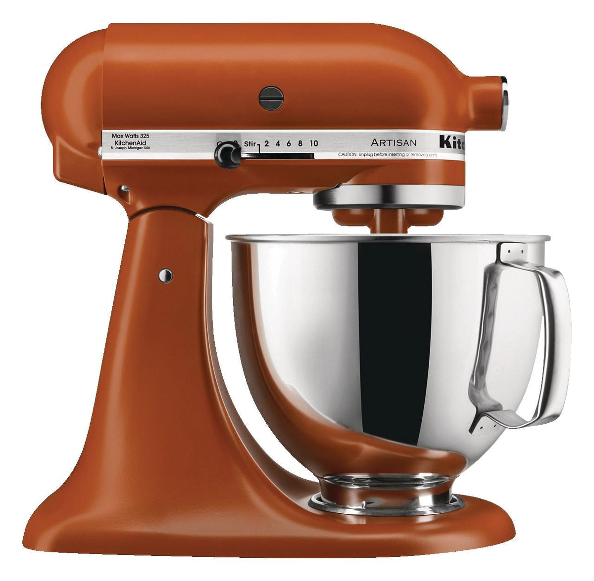 Artisan Series 5-Quart Tilt-Head Stand Mixer, Scorched Orange F3Z1 - product image 1