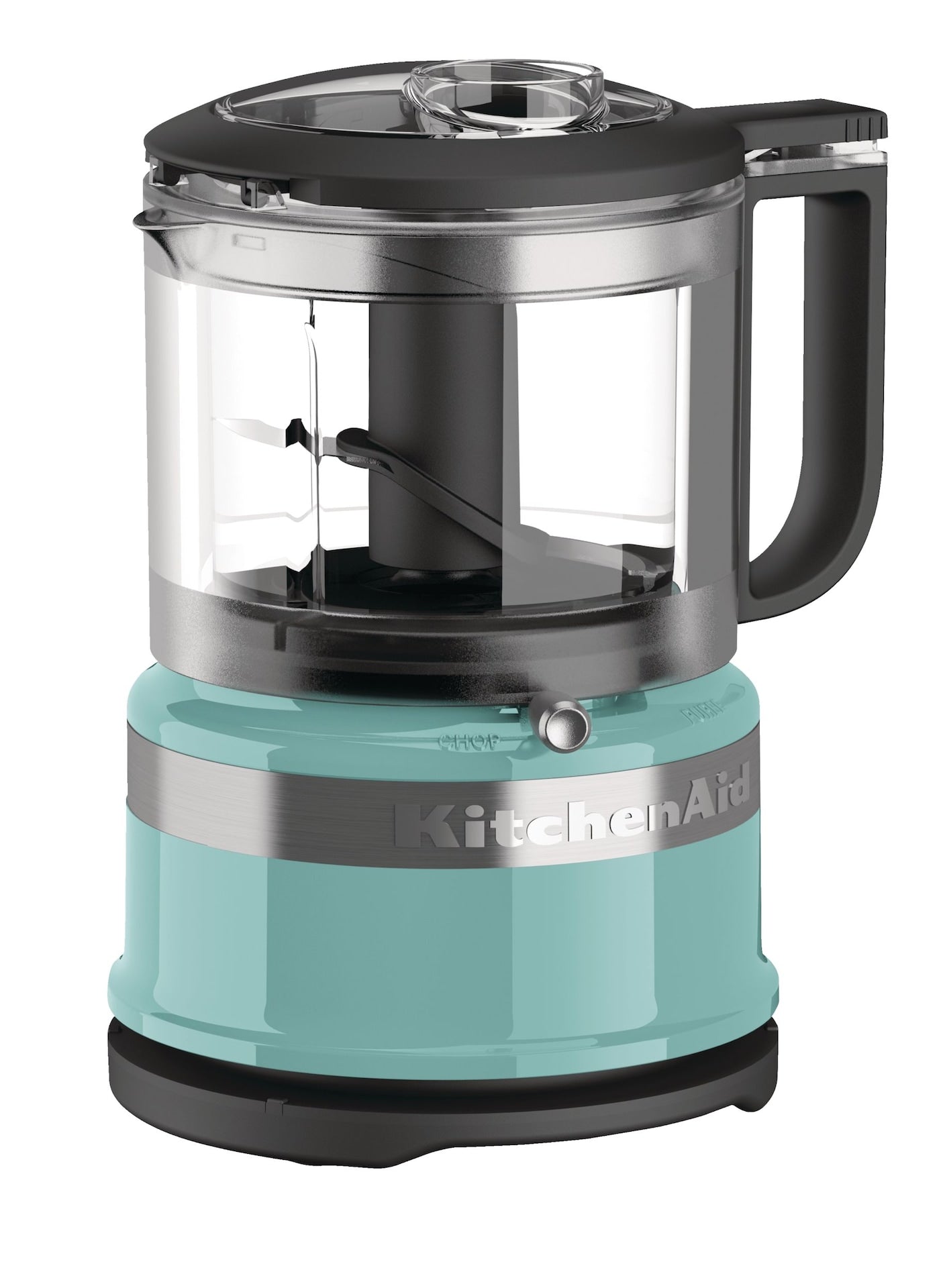 Compact 3.5 Cup Food Chopper/Mini Food Processor with Dishwasher Safe Parts, Aqua Sky K9V3 - product image 1