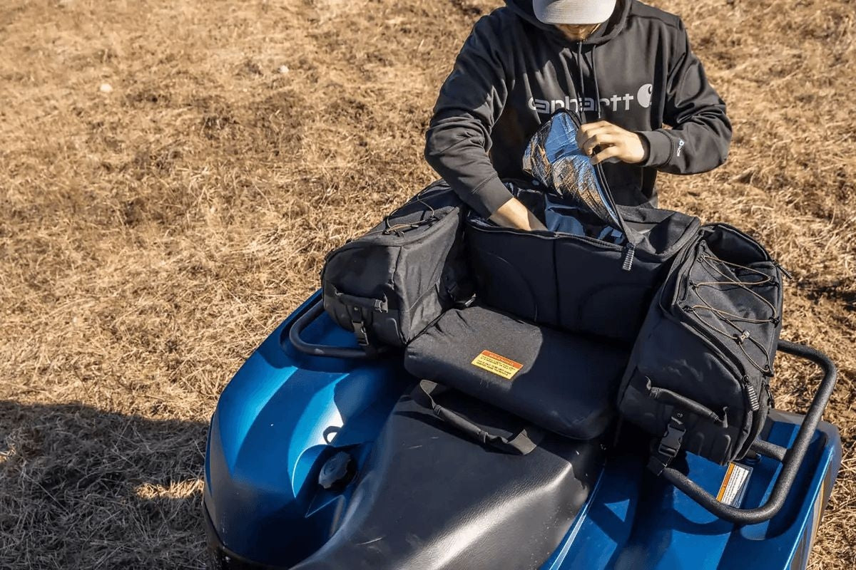 ATV Matrix Seat Rack Bag, Black S5W1 - product image 5