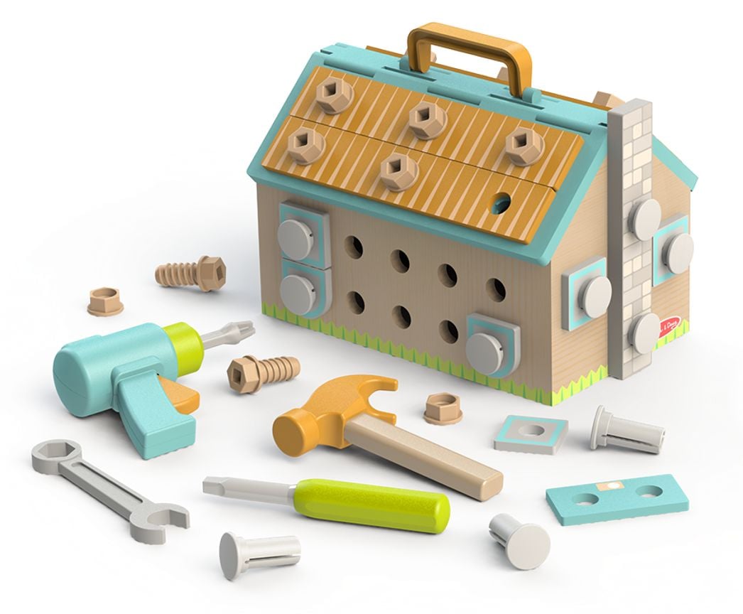 and Doug Build-a-House Playset X5W6 - product image 1