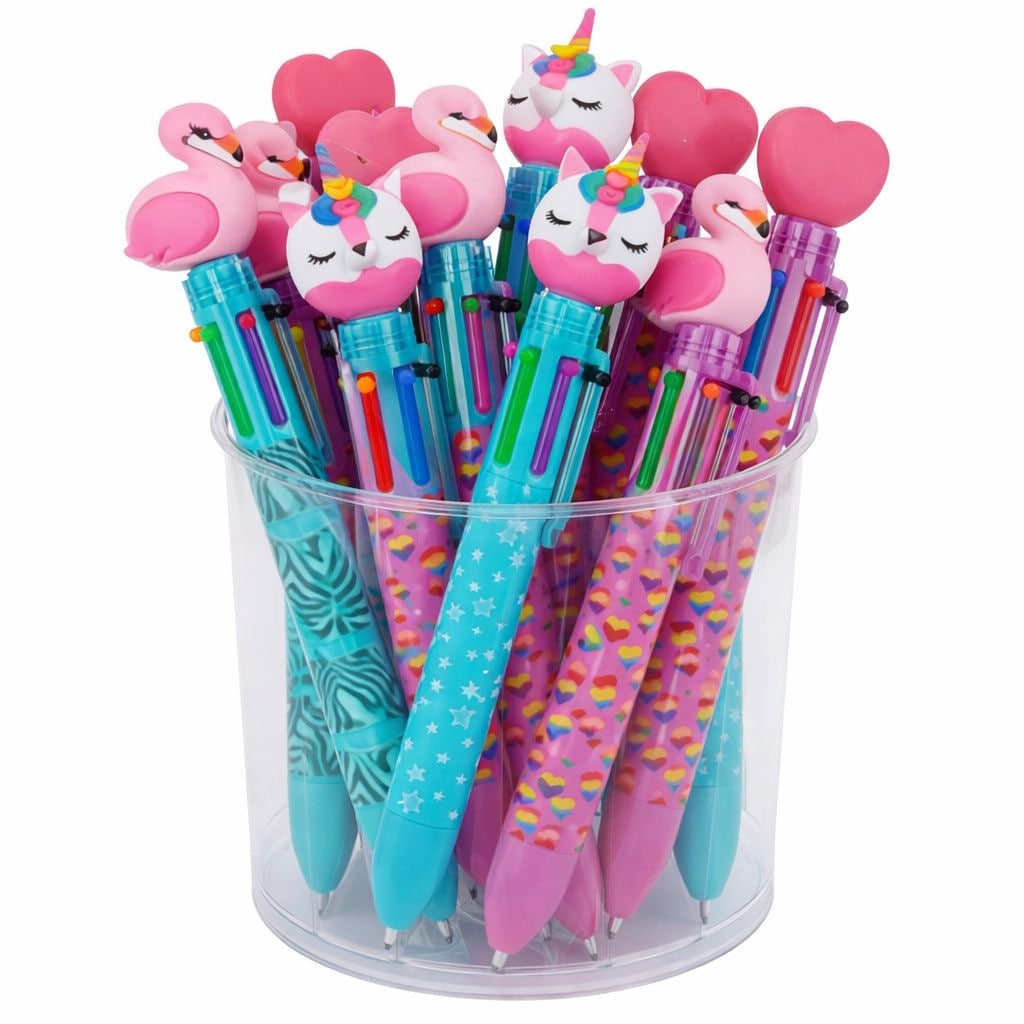 Pen With Fun Toppers, Assorted Colours G2O7 - product image 2