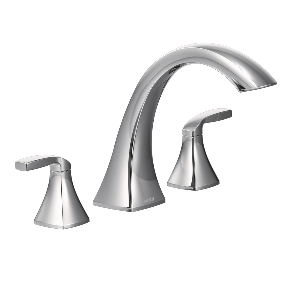 Voss 2-Handle Deck Mount Roman Tub Faucet Trim Kit, Valve Required, Chrome S1I7 - product image 1