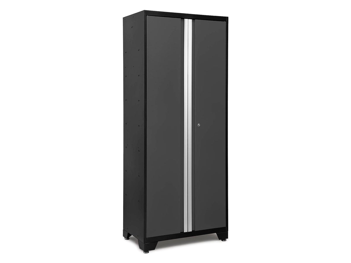 Bold Series 24-Gauge Steel RTA Storage Locker with 3 Shelves, Black/Grey, 30-in R3Z0 - product image 2