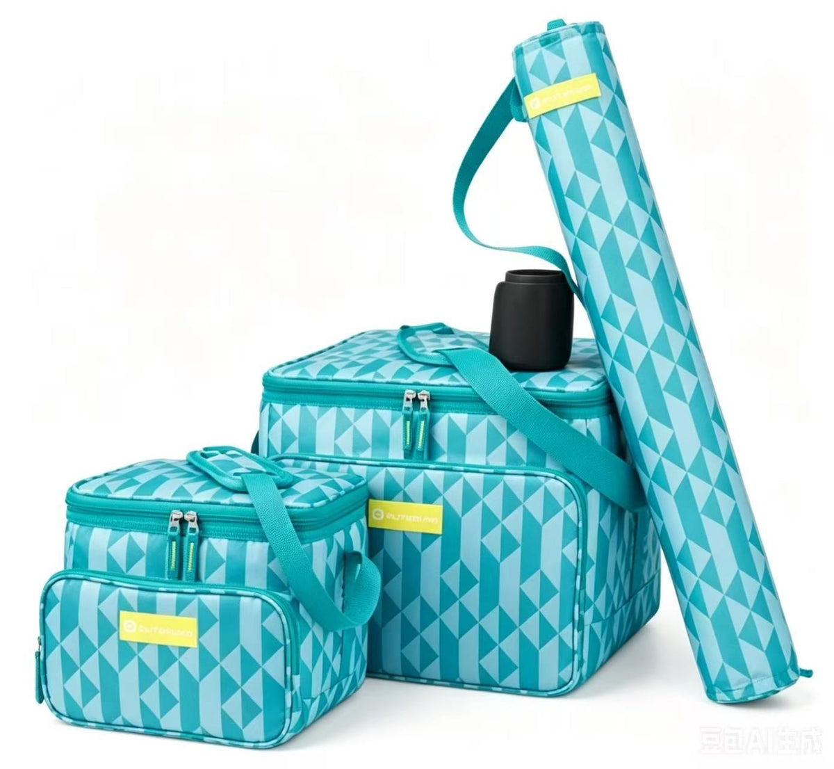 Picnic Soft Cooler Set, Pattern, 3-pk U2B1 - product image 1