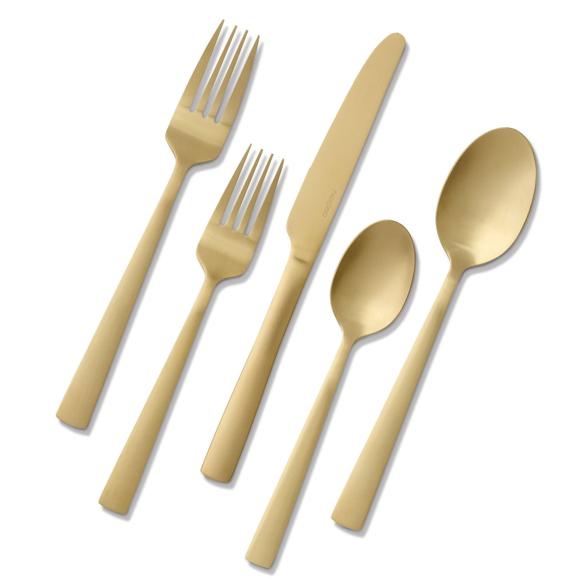 Summerside Champagne Matte Stainless Steel Flatware Set, Serves 4, 20-pc F7D7 - product image 2