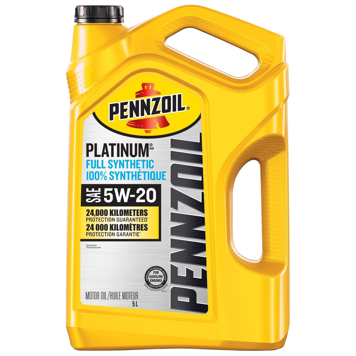 Platinum 5W20 Synthetic Engine/Motor Oil, 5-L E3W4 - product image 1