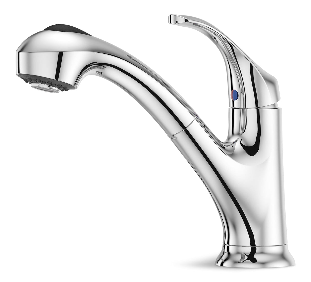Shelton Single Handle Pull Out Kitchen Faucet, Chrome R7I9 - product image 1