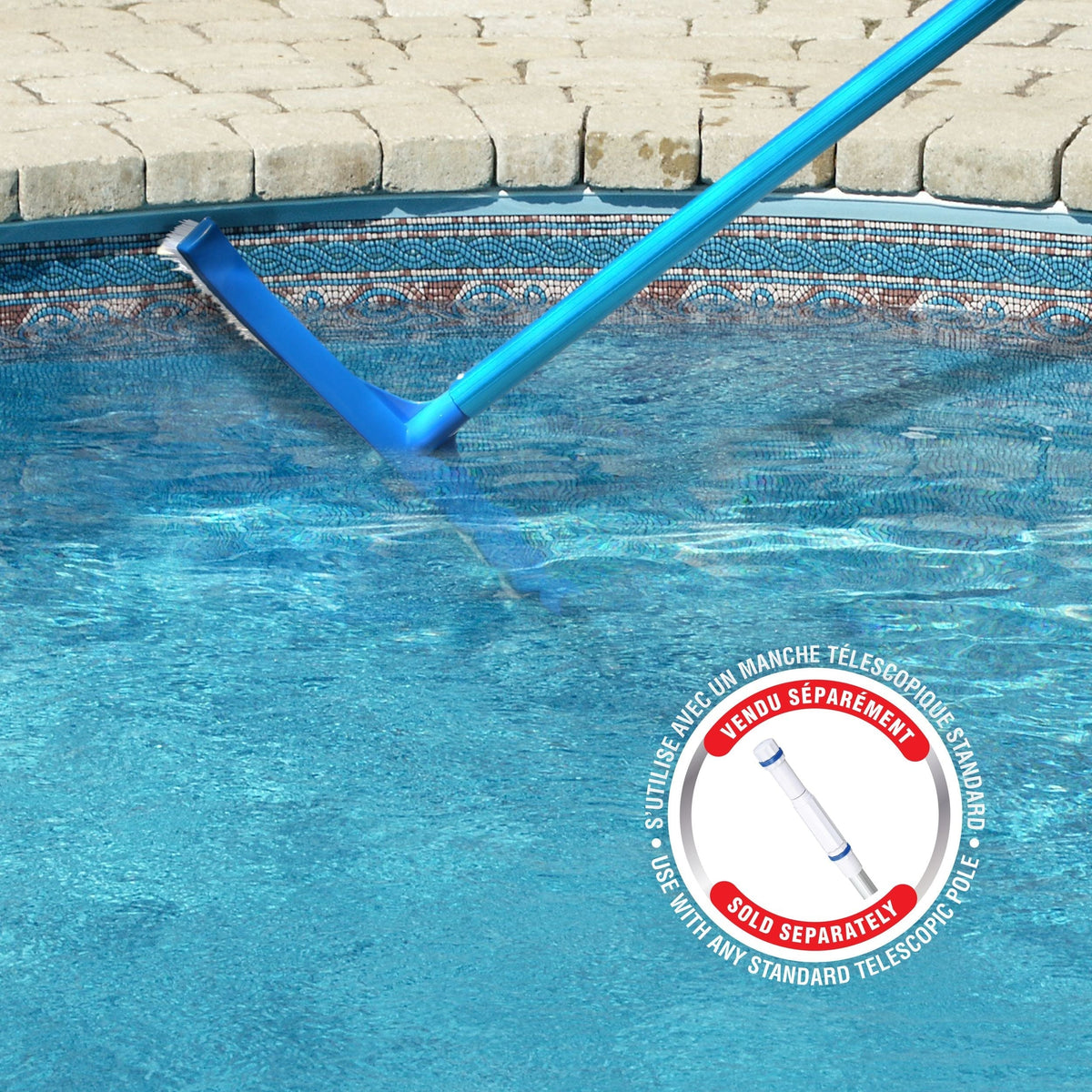 Plastic Wall Pool Brush for Above Ground Pool C8A2 - product image 8