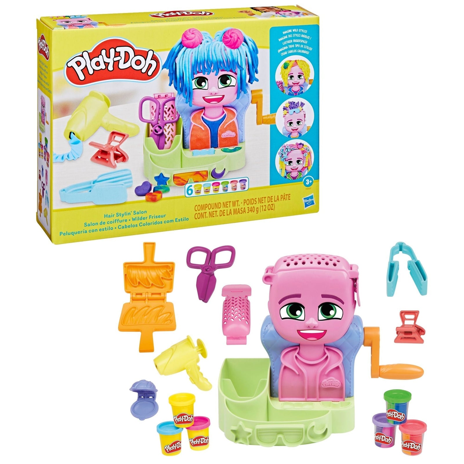 Hair Stylin' Dual Colour Salon Playset, Ages 3+ D2Q4 - product image 1