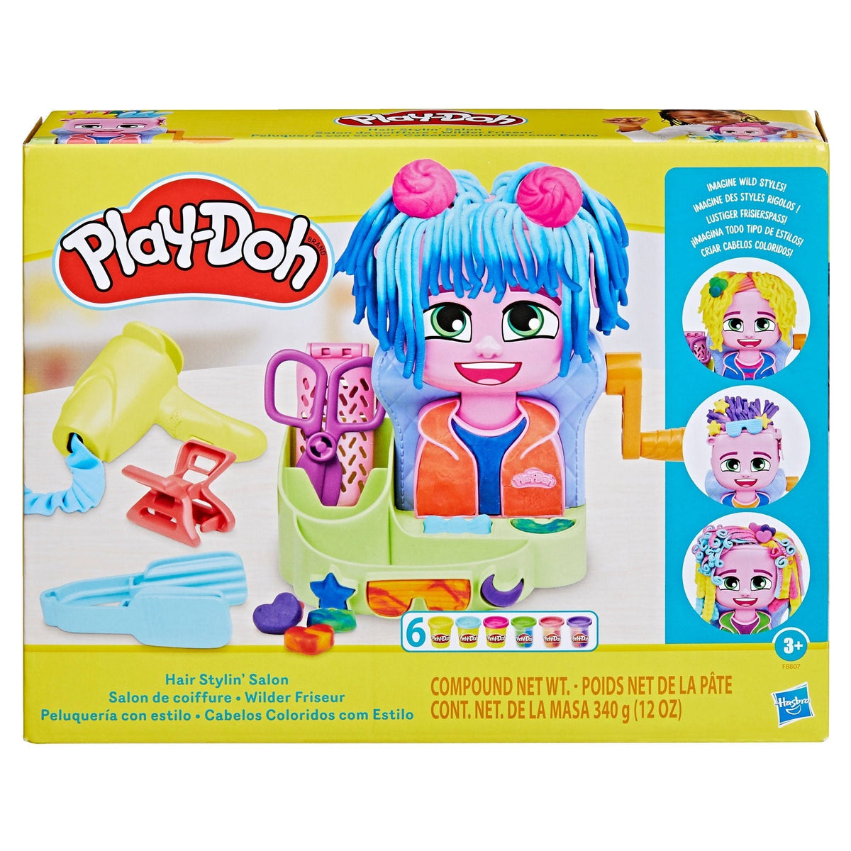 Hair Stylin' Dual Colour Salon Playset, Ages 3+ D2Q4 - product image 2