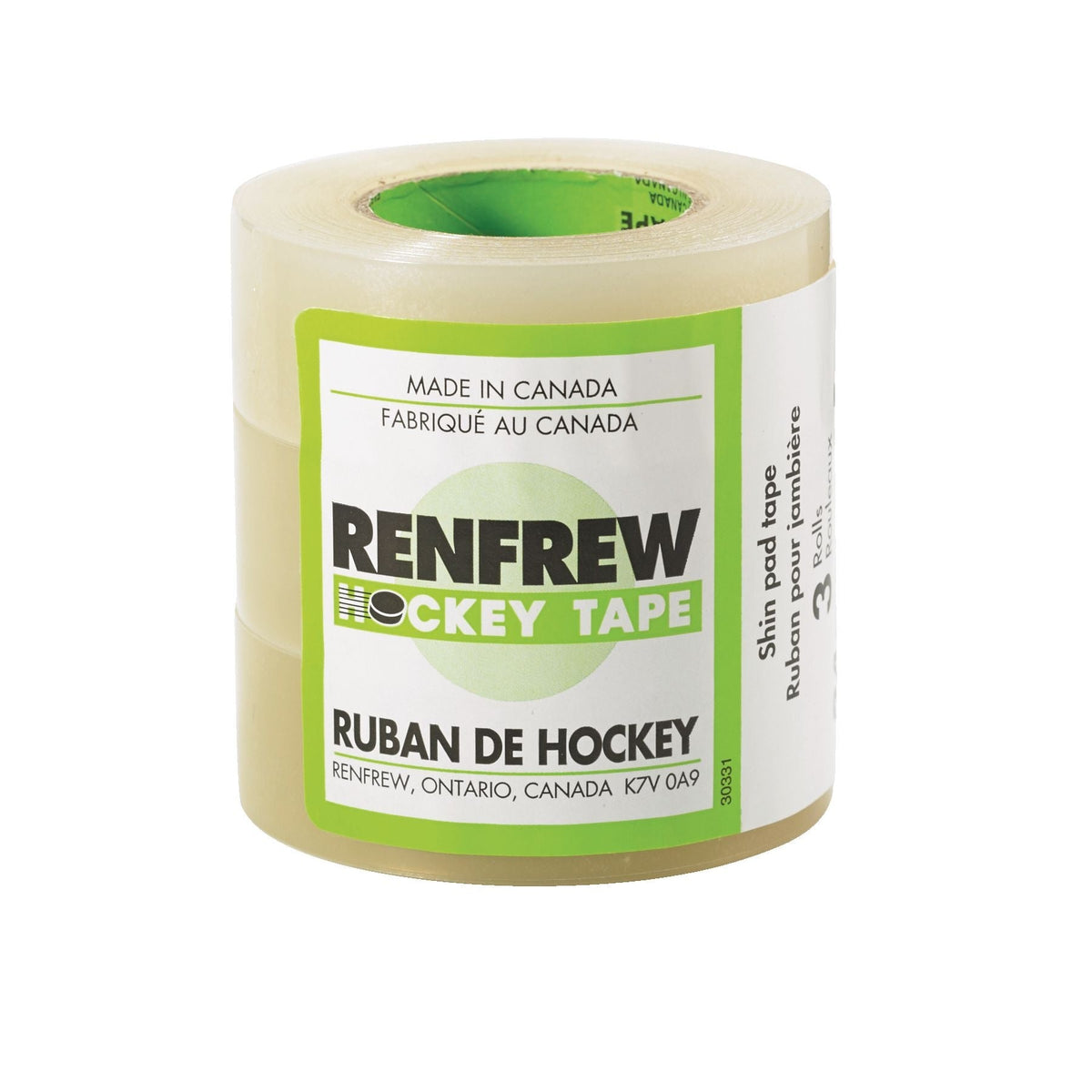 Waterproof Hockey Tape, Clear, 24-mm x 15-m, 3-pk C0J8 - product image 1