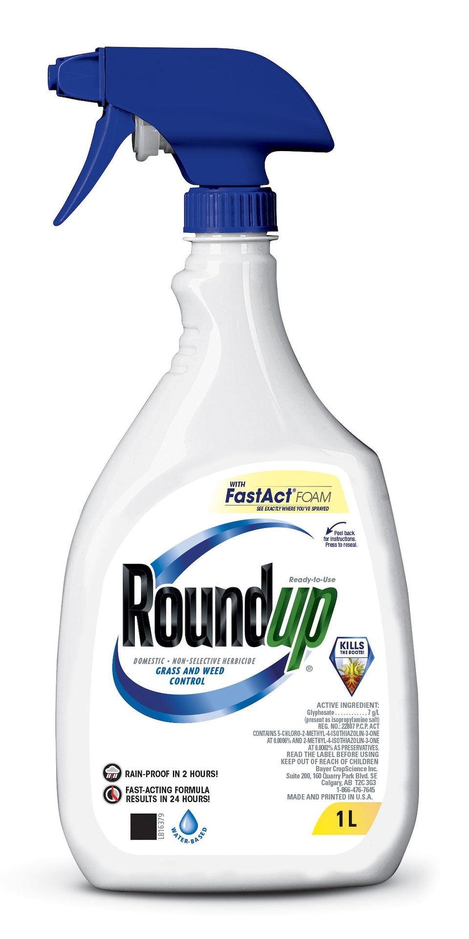 Ready-to-Use Herbicide Grass & Weed Control/Killer with Fast Fact Foam, 1-L C8A0 - product image 1