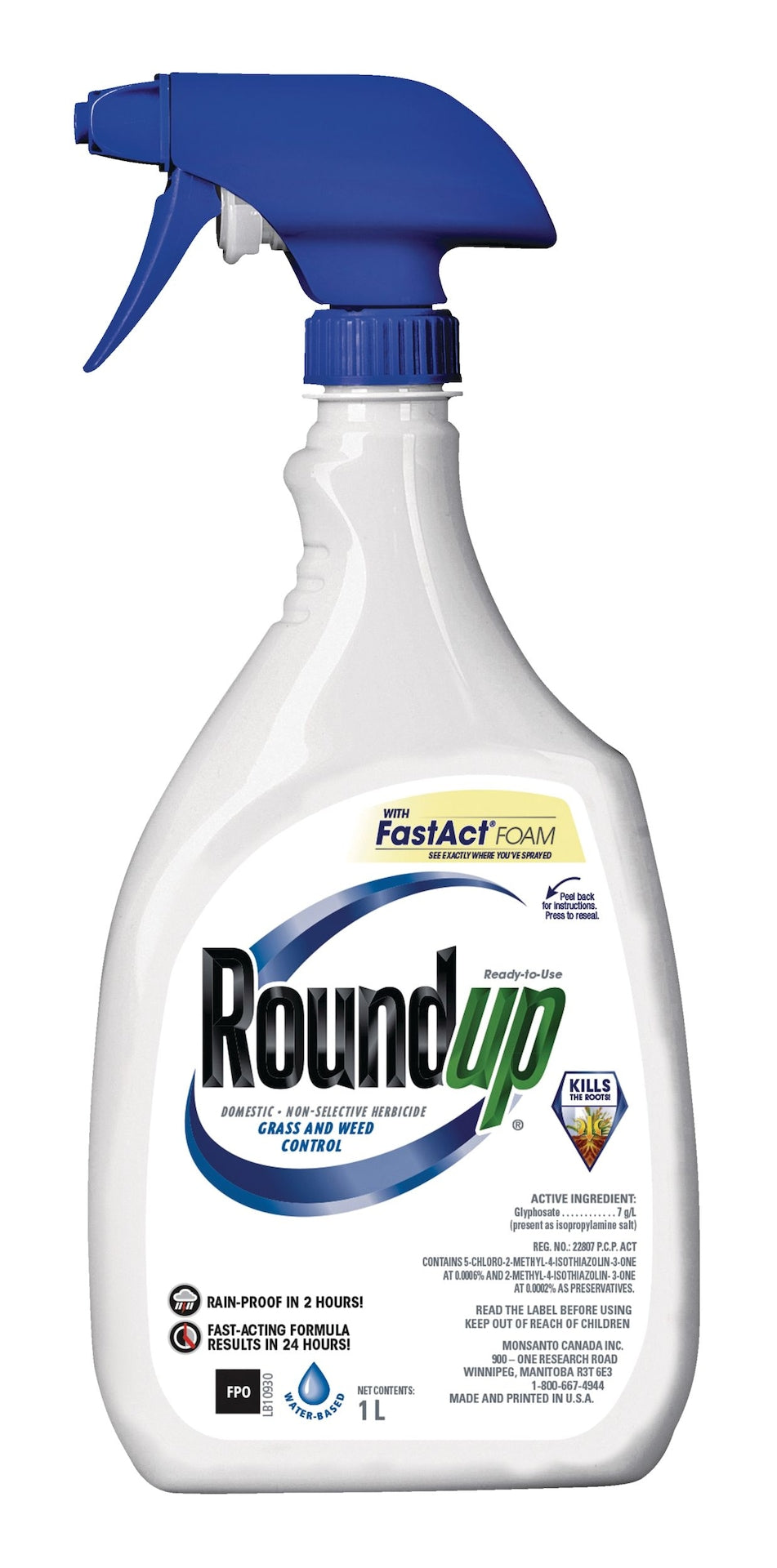 Ready-to-Use Herbicide Grass & Weed Control/Killer with Fast Fact Foam, 1-L C8A0 - product image 2