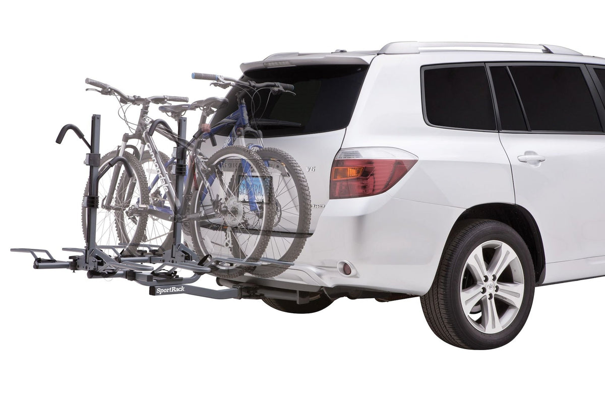 SR2902LR Crest Deluxe 4-Bike Lock & Tilt Platform Hitch Mount Bike Rack, Fits 2-in Receiver, Granite Grey I2F6 - product image 2