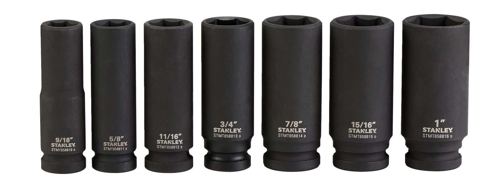 Pro 1/2-in Impact Socket Set, SAE, 7-pc N1F1 - product image 2