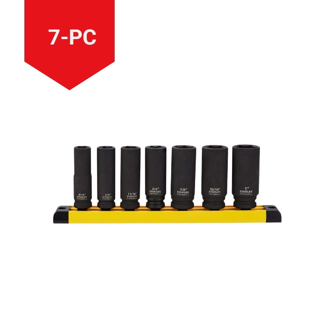 Pro 1/2-in Impact Socket Set, SAE, 7-pc N1F1 - product image 4