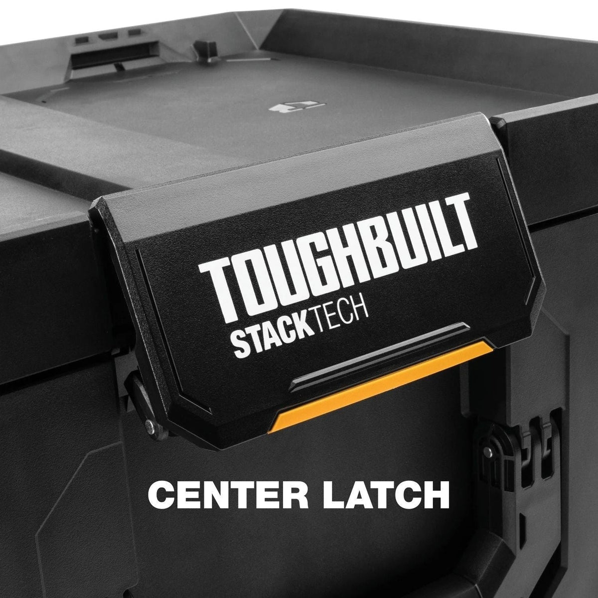 StackTech Middle Portable Modular Plastic/Metal Tool Box with Inner Tray, IP65-Rated, Black T1P4 - product image 6