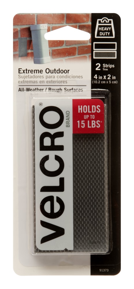 Industrial Strength Extreme Heavy Duty Outdoor Strips, 15-lbs, 4-in x 2-in, 2-pk C5Q3 - product image 1
