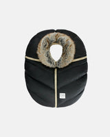 7AM Enfant Car Seat Cocoon Black Faux Fur M0D7 - product image 1