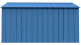 Classic 14x14-ft Blue Grey Corrosion-Resistant Steel Shed D1J7 - product image 5