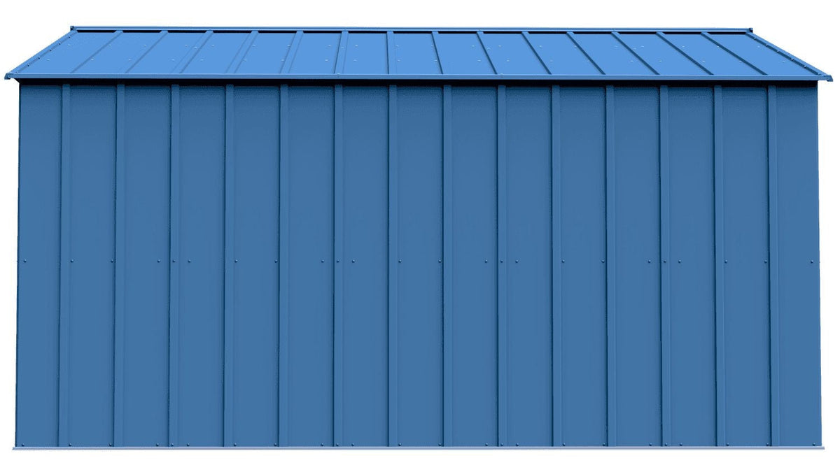 Classic 14x14-ft Blue Grey Corrosion-Resistant Steel Shed D1J7 - product image 5