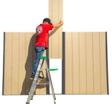 Ironwood Steel Hybrid Shed Kit, Anthracite, 10-ft x 12-ft C2B7 - product image 2