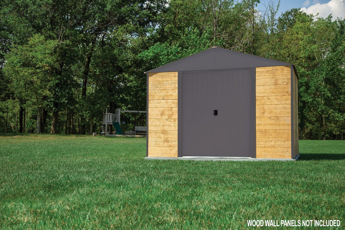 Ironwood Steel Hybrid Shed Kit, Anthracite, 10-ft x 12-ft C2B7 - product image 5