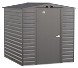 Select Galvanized Steel Storage Shed, Charcoal, 6-ft x 7-ft I4X4 - product image 1