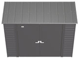 Select Galvanized Steel Storage Shed, Charcoal, 8-ft x 4-ft E3D8 - product image 6