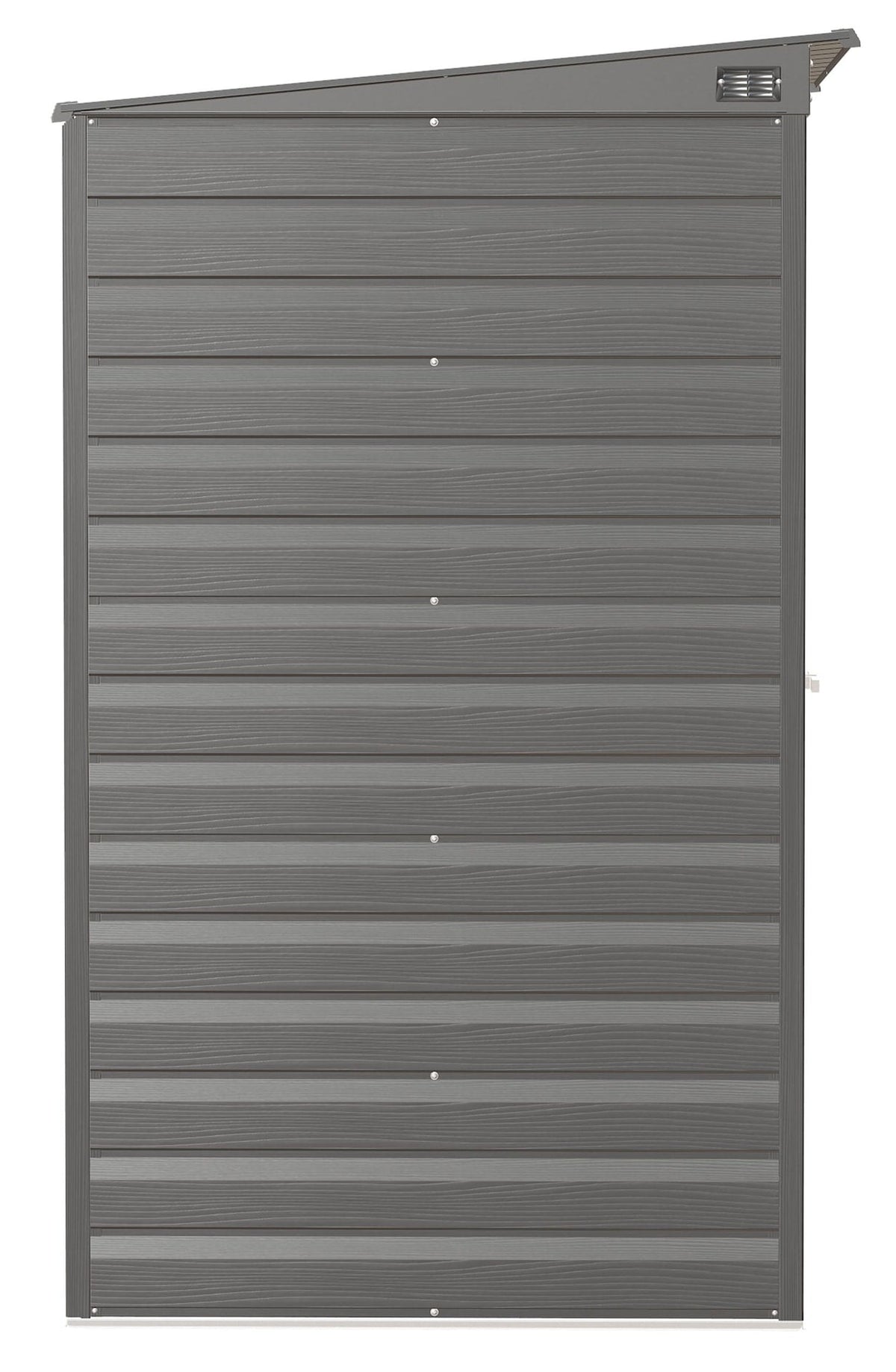Select Galvanized Steel Storage Shed, Charcoal, 8-ft x 4-ft E3D8 - product image 7