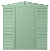 Select Galvanized Steel Storage Shed, Sage Green, 6-ft x 7-ft J5E5 - product image 2