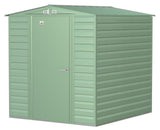 Select Galvanized Steel Storage Shed, Sage Green, 6-ft x 7-ft J5E5 - product image 3