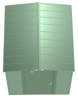 Select Galvanized Steel Storage Shed, Sage Green, 6-ft x 7-ft J5E5 - product image 5