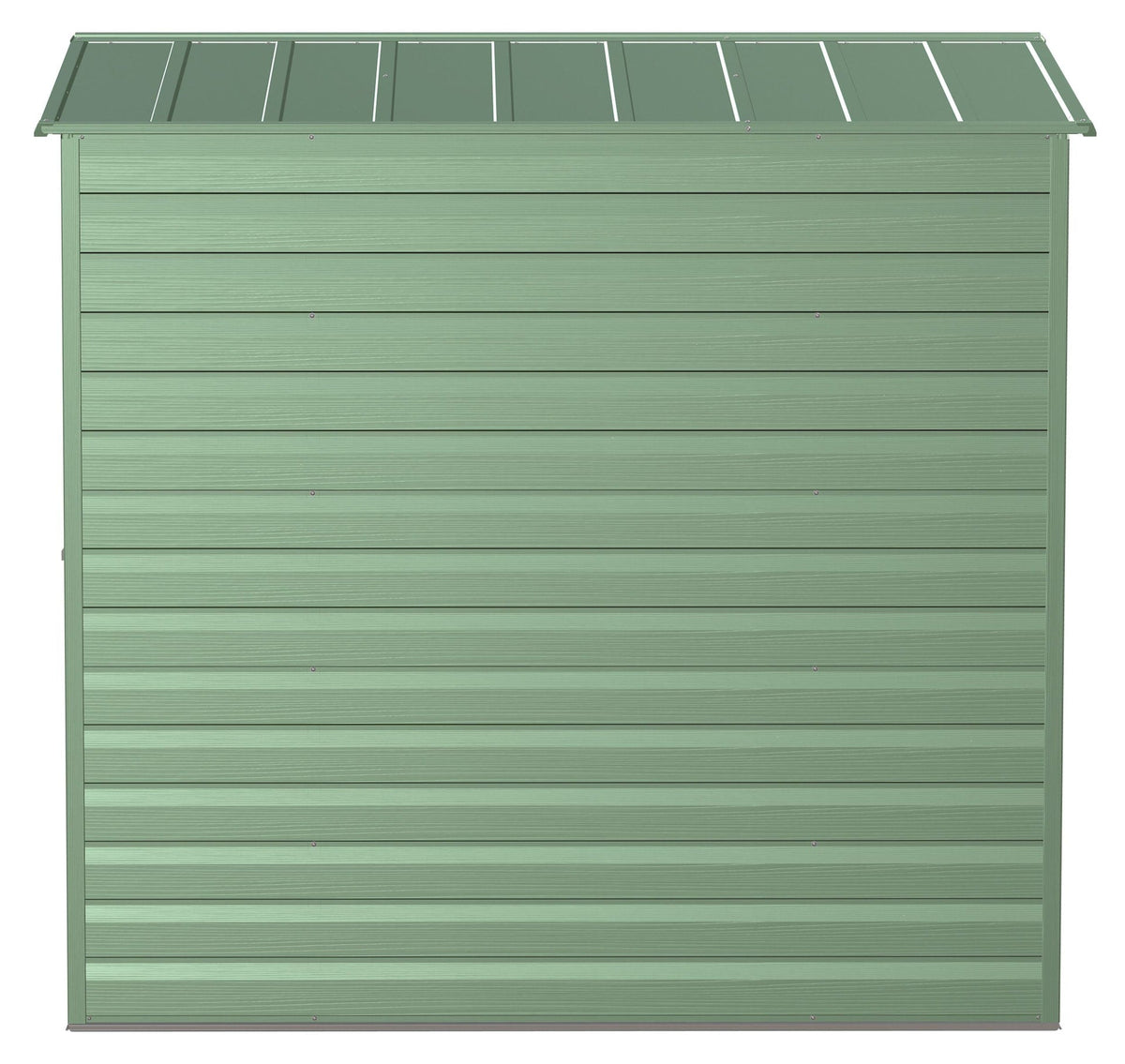 Select Galvanized Steel Storage Shed, Sage Green, 6-ft x 7-ft J5E5 - product image 6