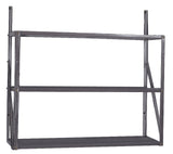 Telescoping 3-Tier Galvanized Steel Shelf Kit P2I7 - product image 1