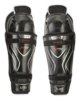 Vapor X Pro Lite Junior Hockey Shin Guards with Tapered Fit, Hyperlite HD Foam, Black W8A4 - product image 1