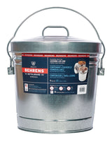Galvanized Steel Multi-Use/Garbage Can with Locking Lid, 22-L (6 US gal) E8B6 - product image 3